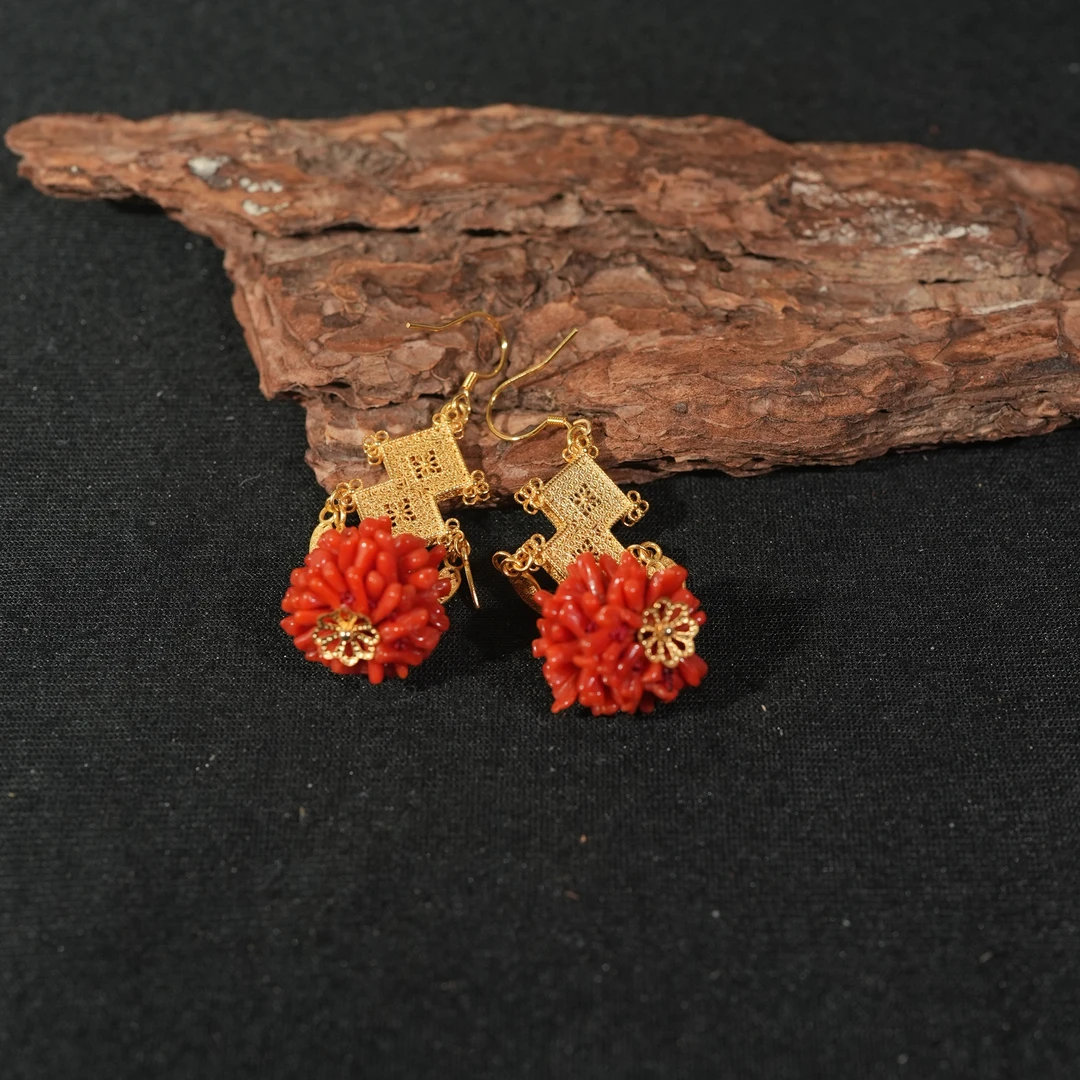 非金属锦纶耳饰 香港王老板-饰品耳饰6p258