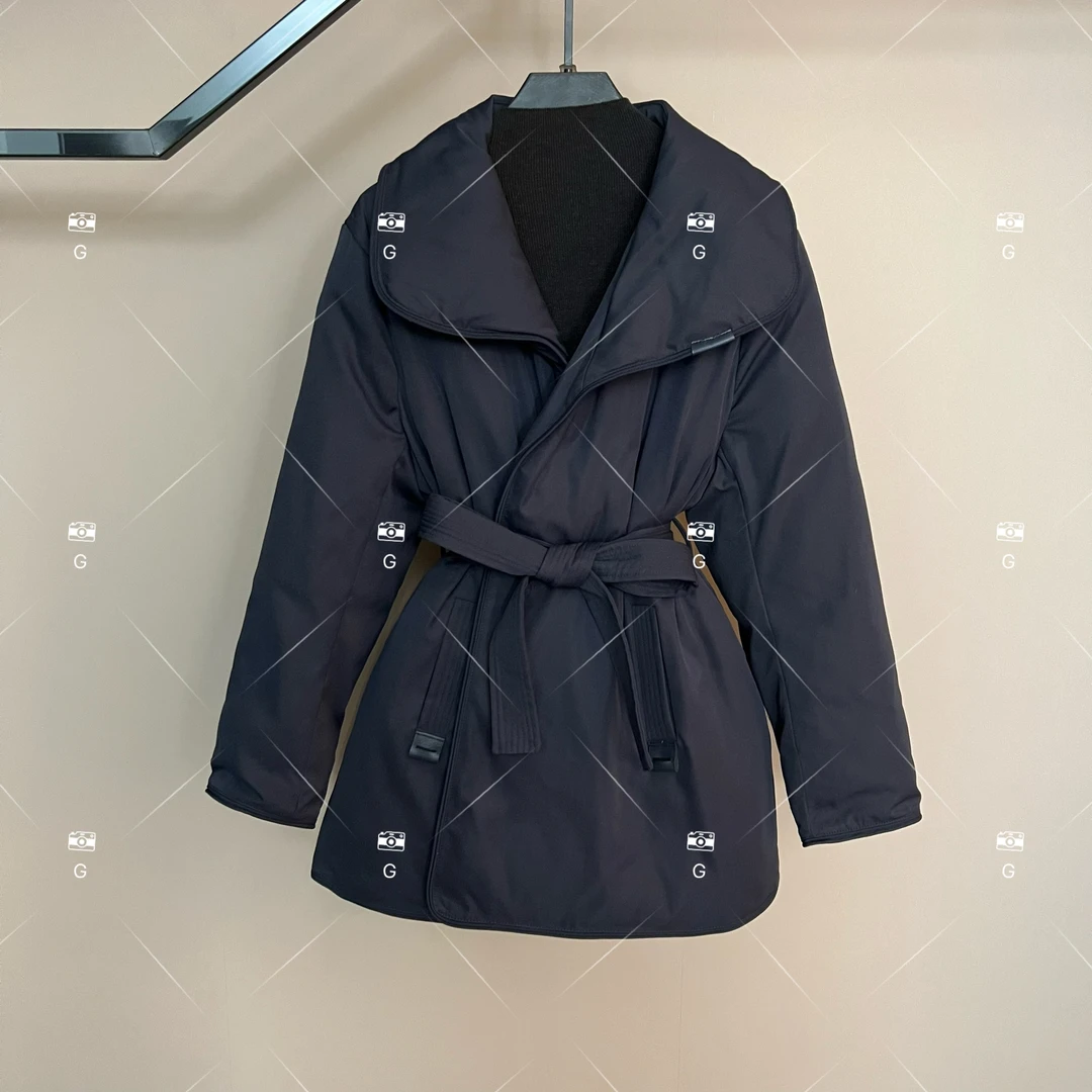 秋冬气质小香风设计师中长款羽绒服轻奢女 GS-57903