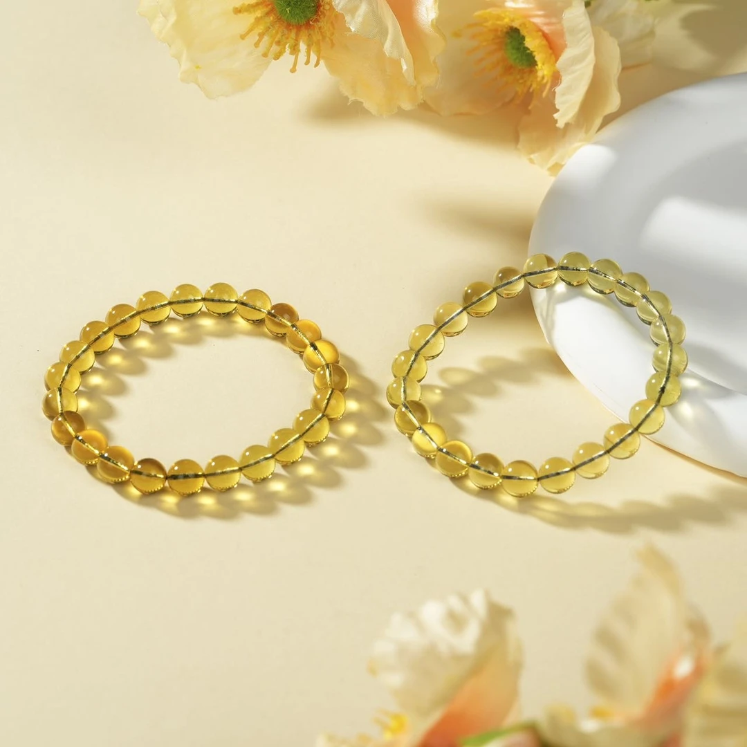 【云上叙】琥珀单圈手串-多样性发其一-8mm V50285-M（甄选）