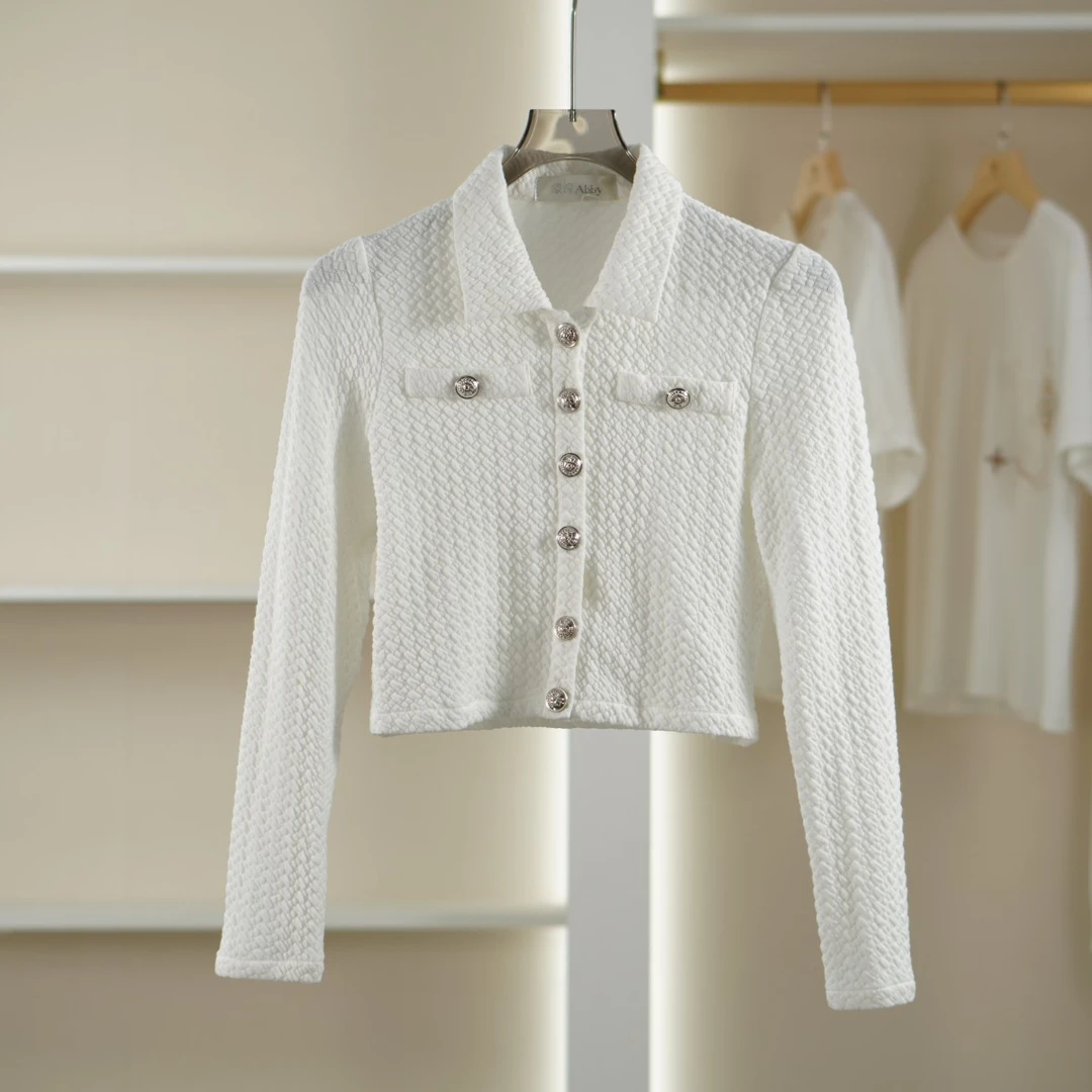 麦迪尚品【蒙M】50501110 潮流时尚春秋款单排扣短外套品牌撤柜