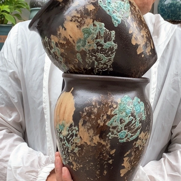 紫砂花盆口17高21福利