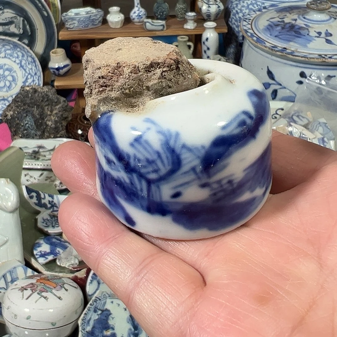 陶摆件瓷片标本，全场包邮