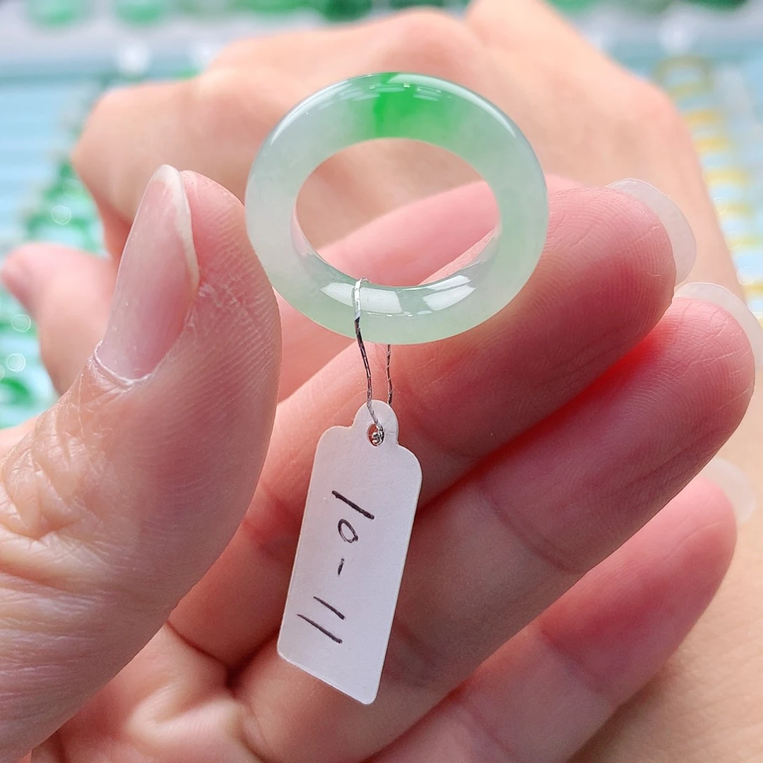 未镶嵌戒指翡翠A货缅甸翡翠