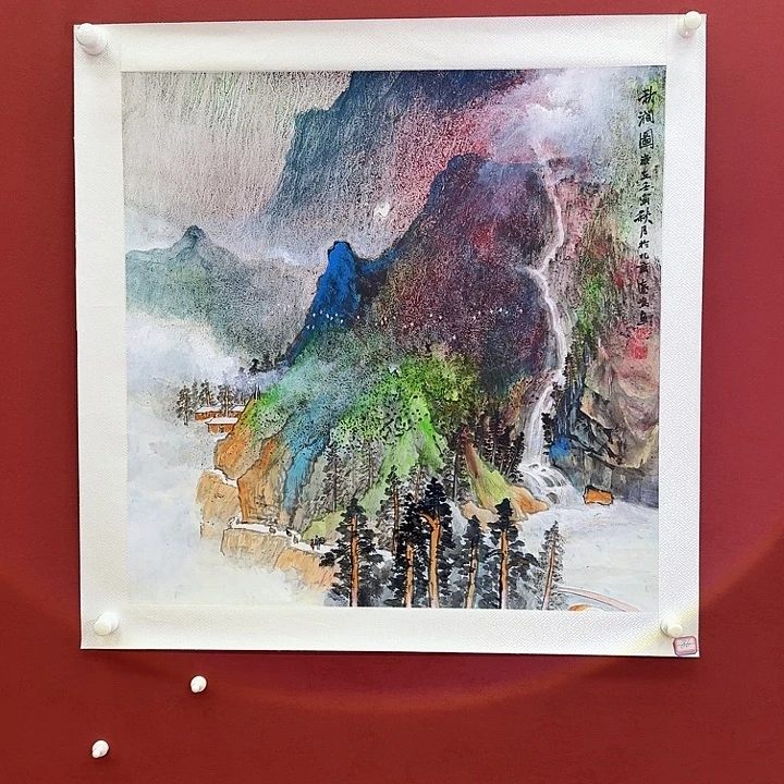 国画毛远鸣老师书画作品