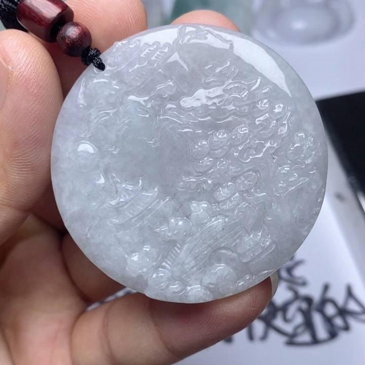 颈饰未镶嵌翡翠翡翠