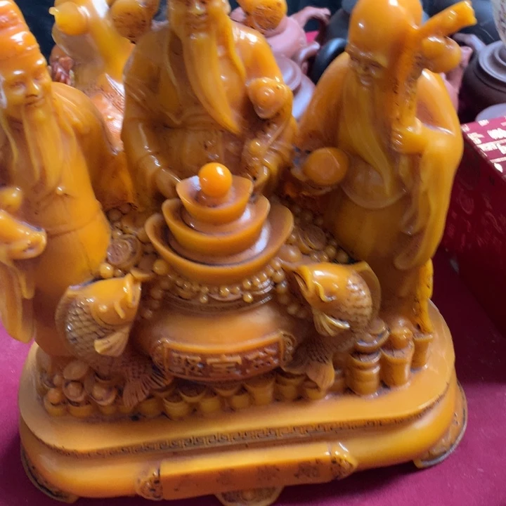 石材摆件的时候还会在