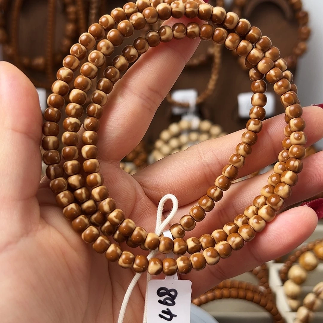 紫金鼠手串紫金鼠鼠尖纯肉三花脖挂长串5.7mm