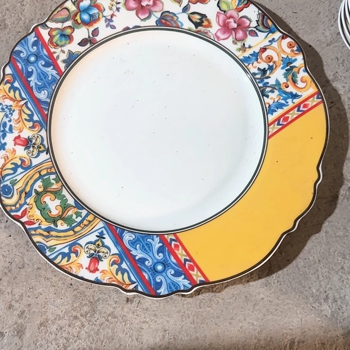 搪瓷六个27厘米牛排盘