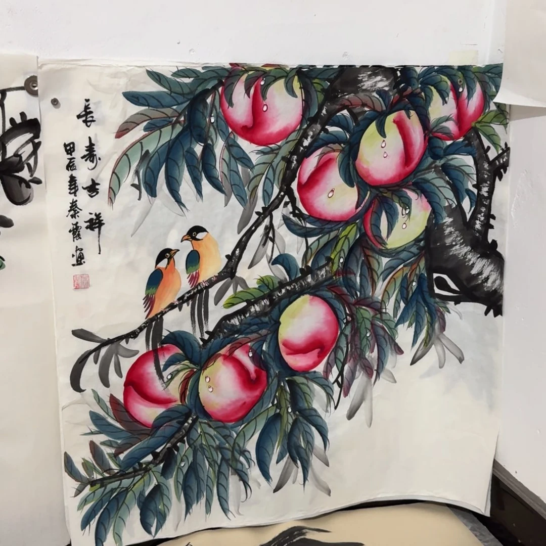 国画晓彤美术馆直播间