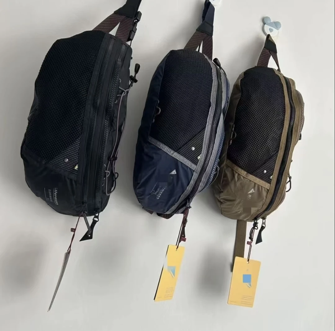 神锅户外运动休闲多功能斜跨包男女同款