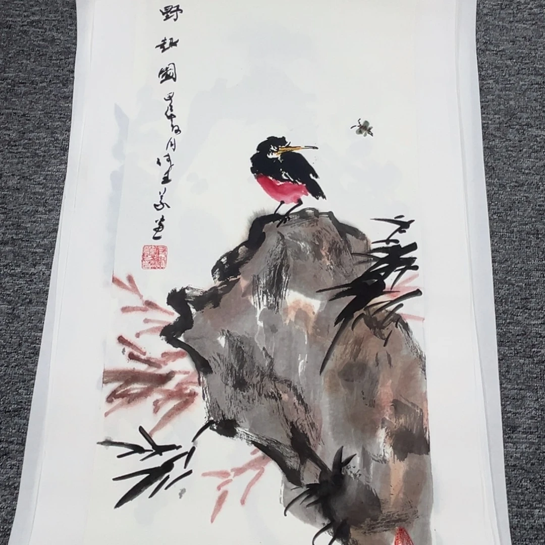 国画绘画作品多次参加全国