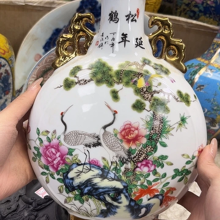 瓷片瓷器摆件瓷器摆件
