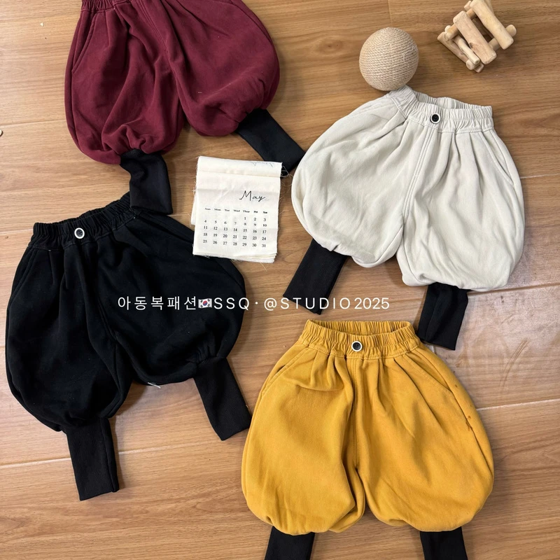 怒推南瓜靴裤！加绒升级！韩国奶味酱洋气裤子童装