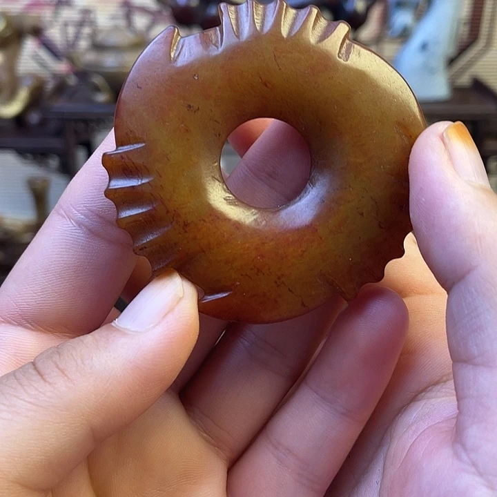 和田玉（糖玉）未镶嵌挂件