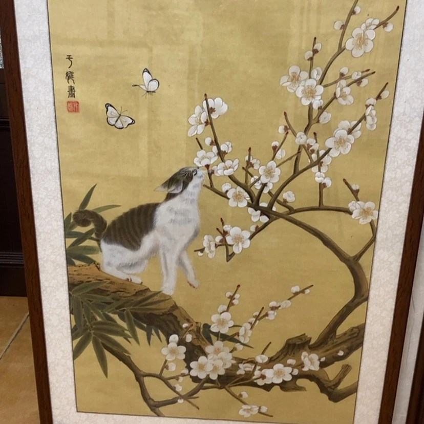 【闪购商品】国画手绘国画工笔带框