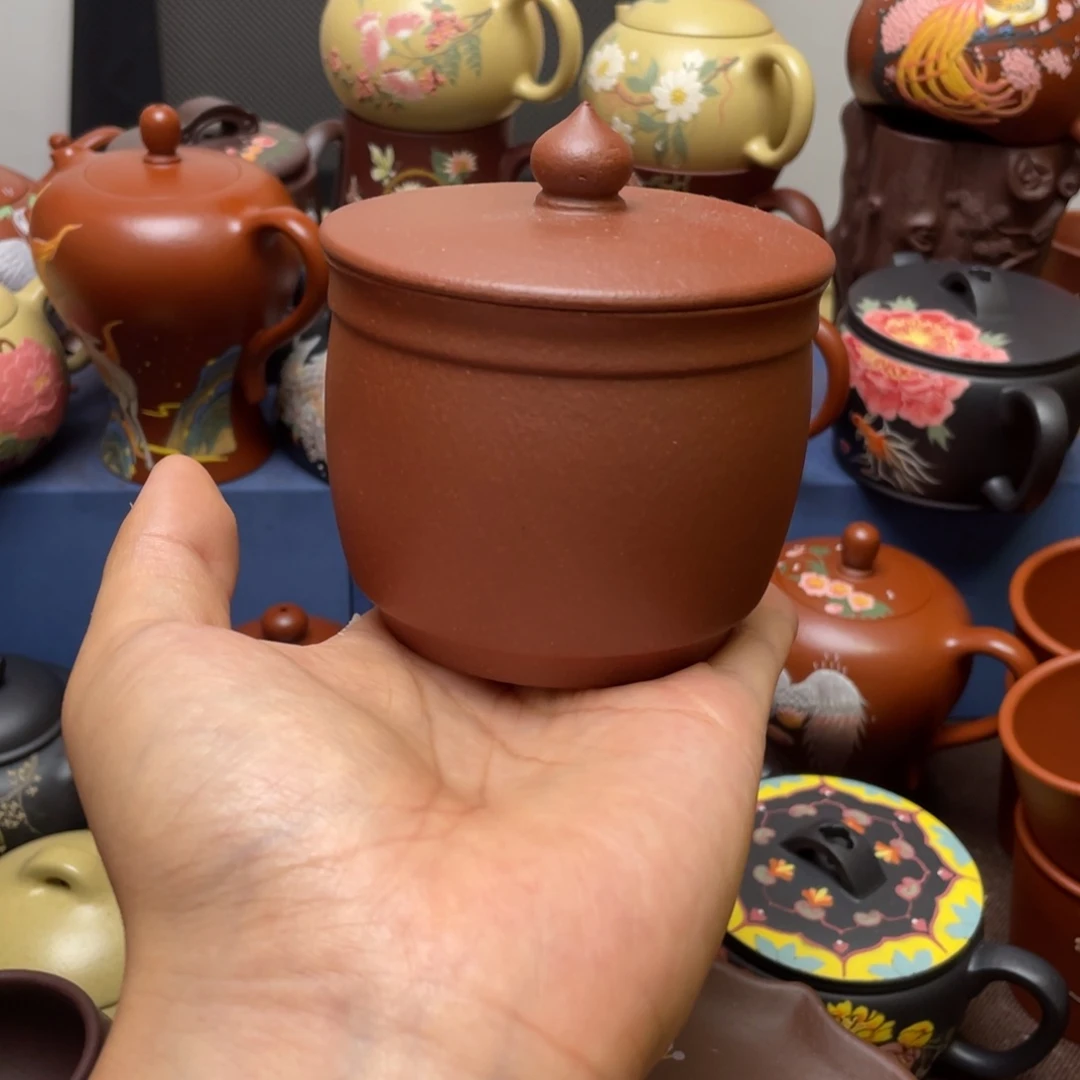 茶杯紫砂紫砂茶叶罐