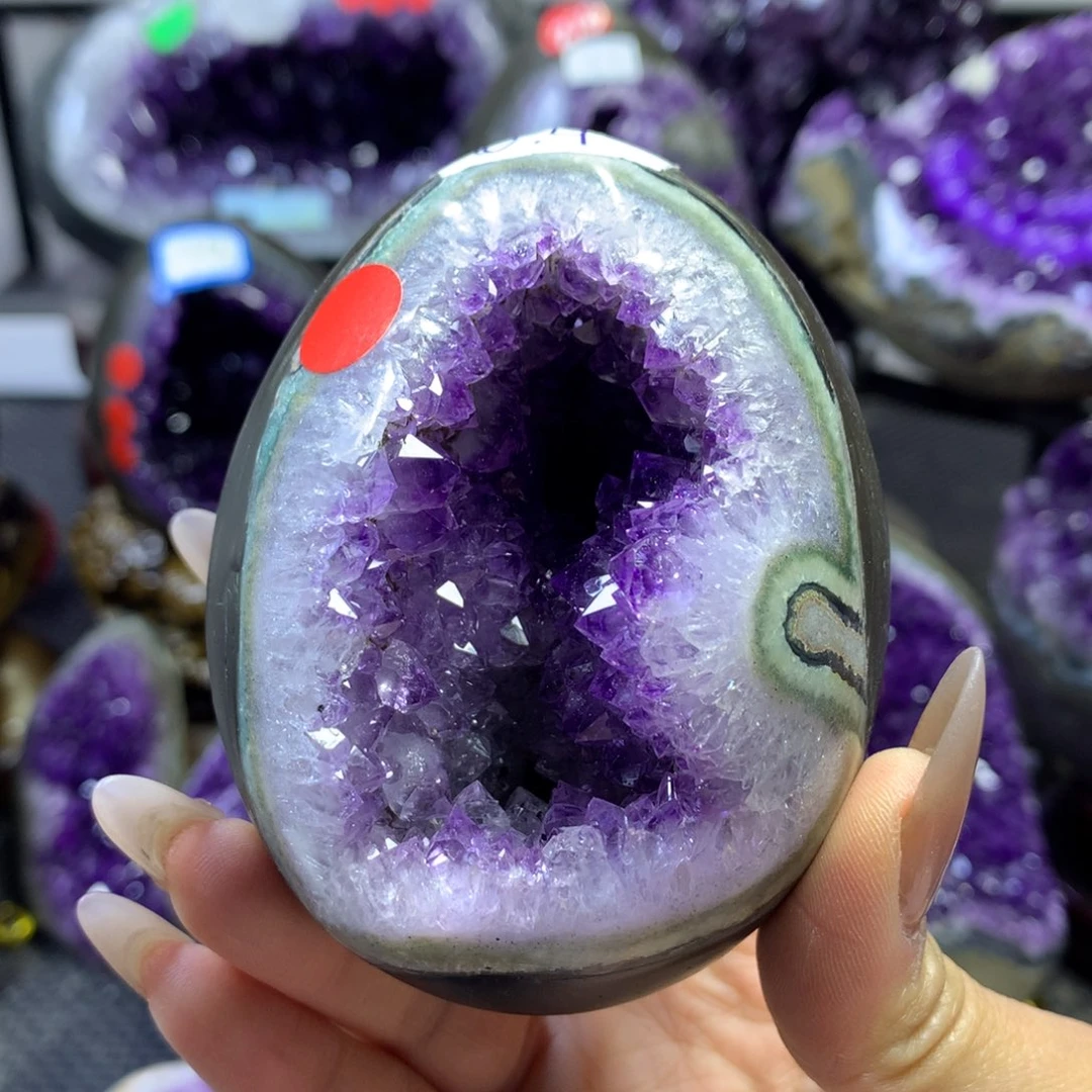 水晶摆件婷未镶嵌