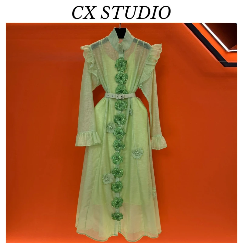 YC编码89 经典收腰轻奢时尚连衣裙（定制女装）CX184