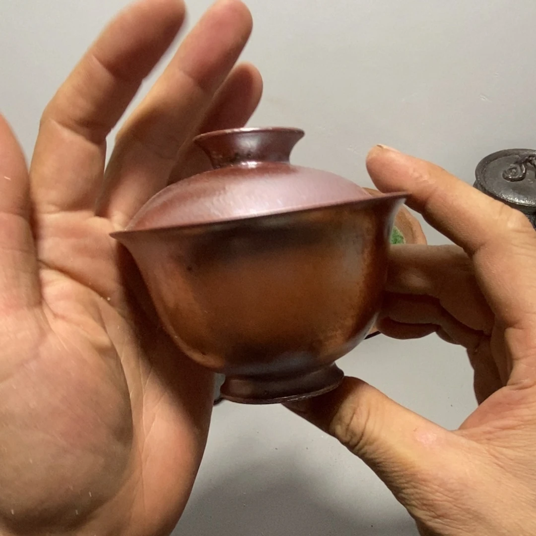 柴烧茶具陶瓷杯子