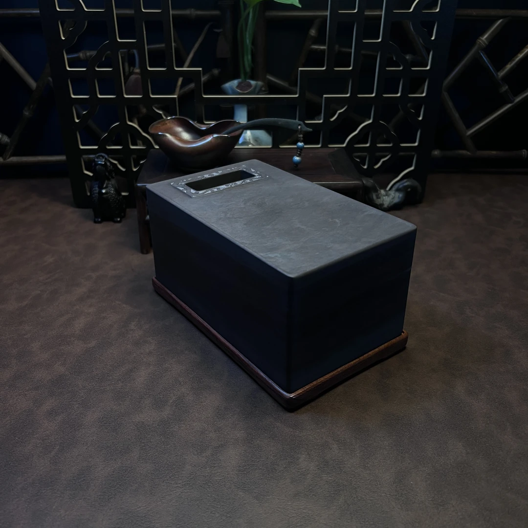 北宋宋坑端砚 北斗七星砚夔龙纹 收藏级砚台 文房珍品研墨佳器