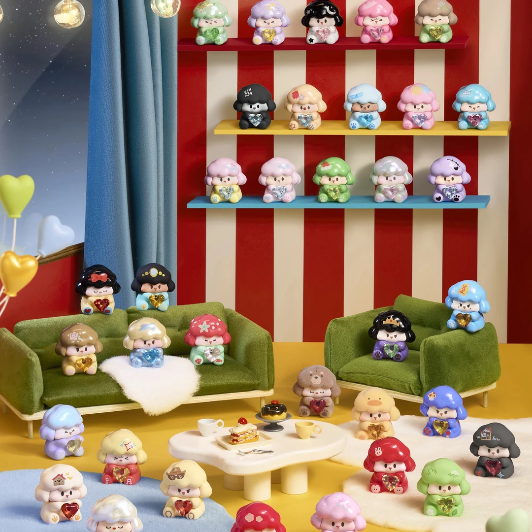 【拆盒】童年奇想夜系列萌粒盲袋潮玩盲盒可爱摆件少女新欧