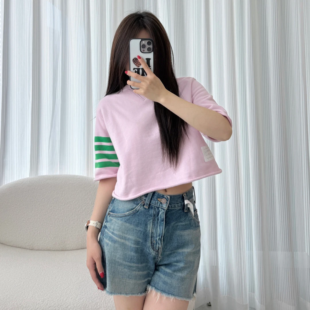 99新 Alexander McQueen/亚历山大·麦昆 W109765/TB短袖/尺码40