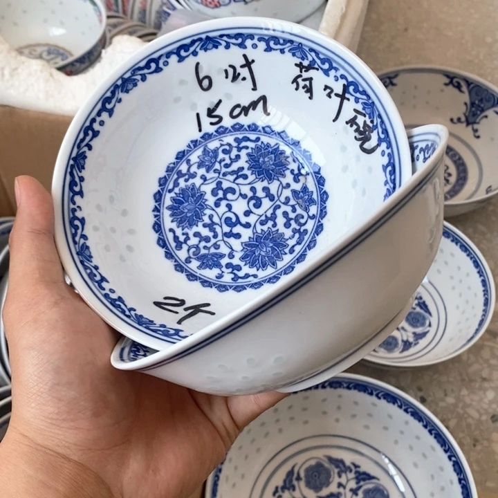 碗景德镇高温细白瓷餐具