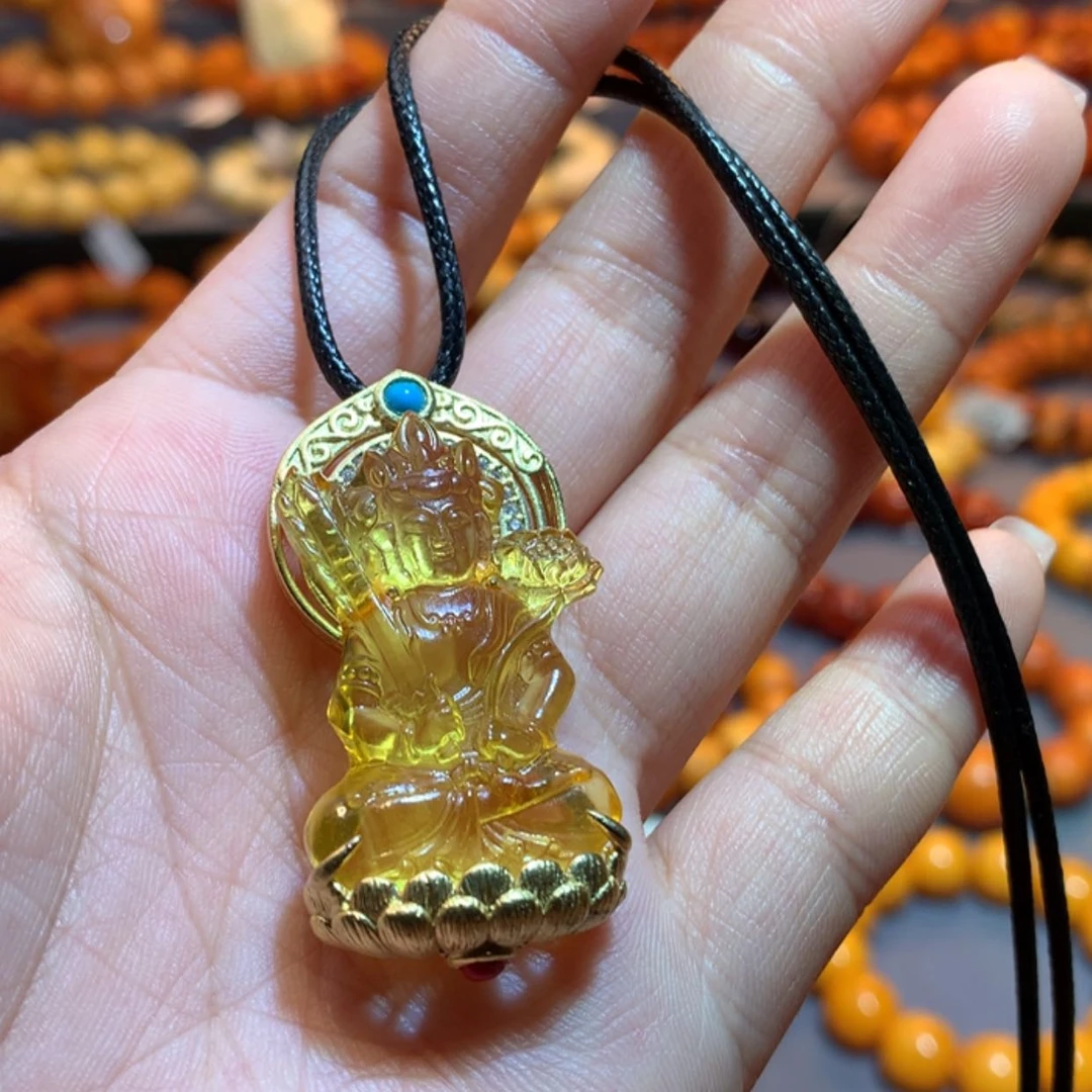 【闪购商品】未镶嵌吊坠(赠链)蜜蜡