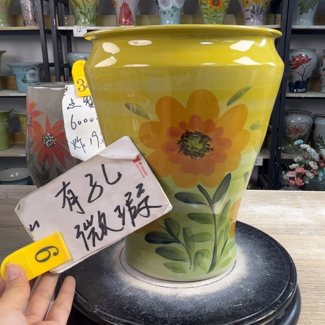 罐1tc景德镇陶瓷花盆
