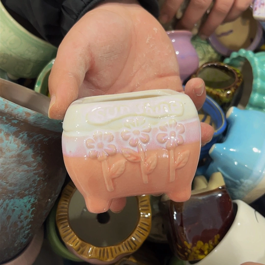 陶瓷高温陶瓷多肉花盆