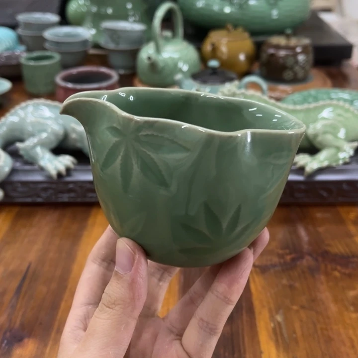 小仲青瓷茶器微瑕7947