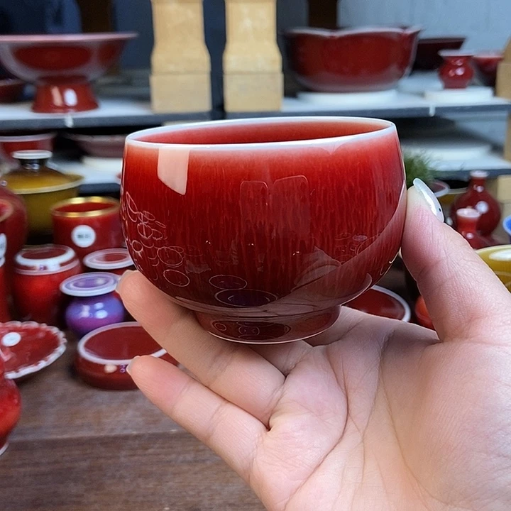 陶瓷景德镇名陶坊原矿郎红