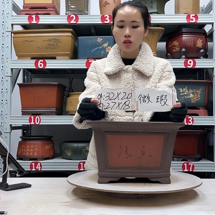 花盆紫砂紫砂花盆