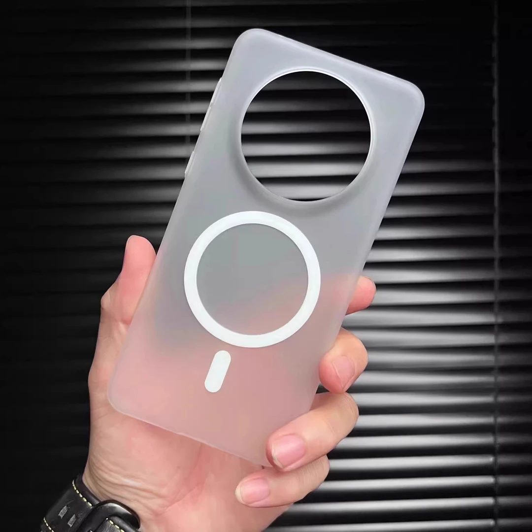 适用于华为Mate70Pro+冰雾肤感手机壳Mate60Pro+磨砂裸机手感简约