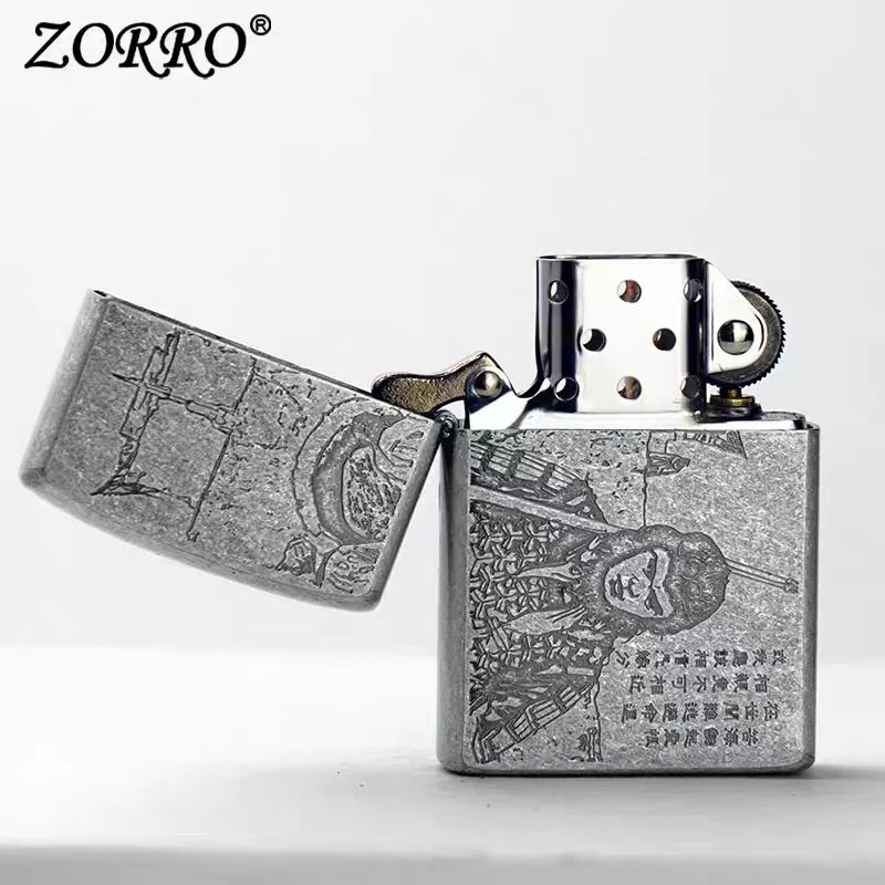 ZORRO【古银大圣归来】煤油打火机高品质防风打火机