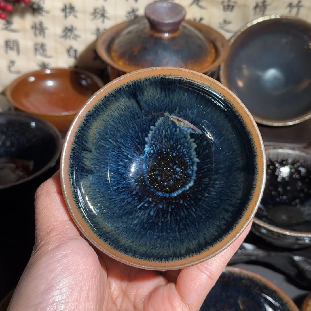 茶盏皓***照69印山窑龙窑柴烧