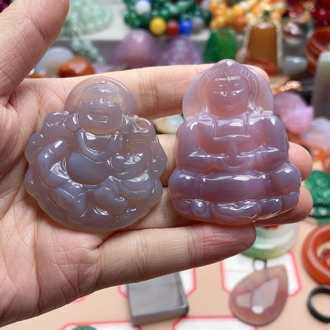 玛瑙/玉髓颈饰合金木*啊