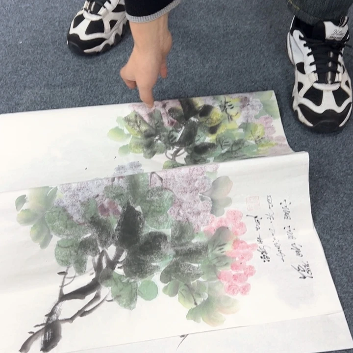 国画纯手作品欣赏图