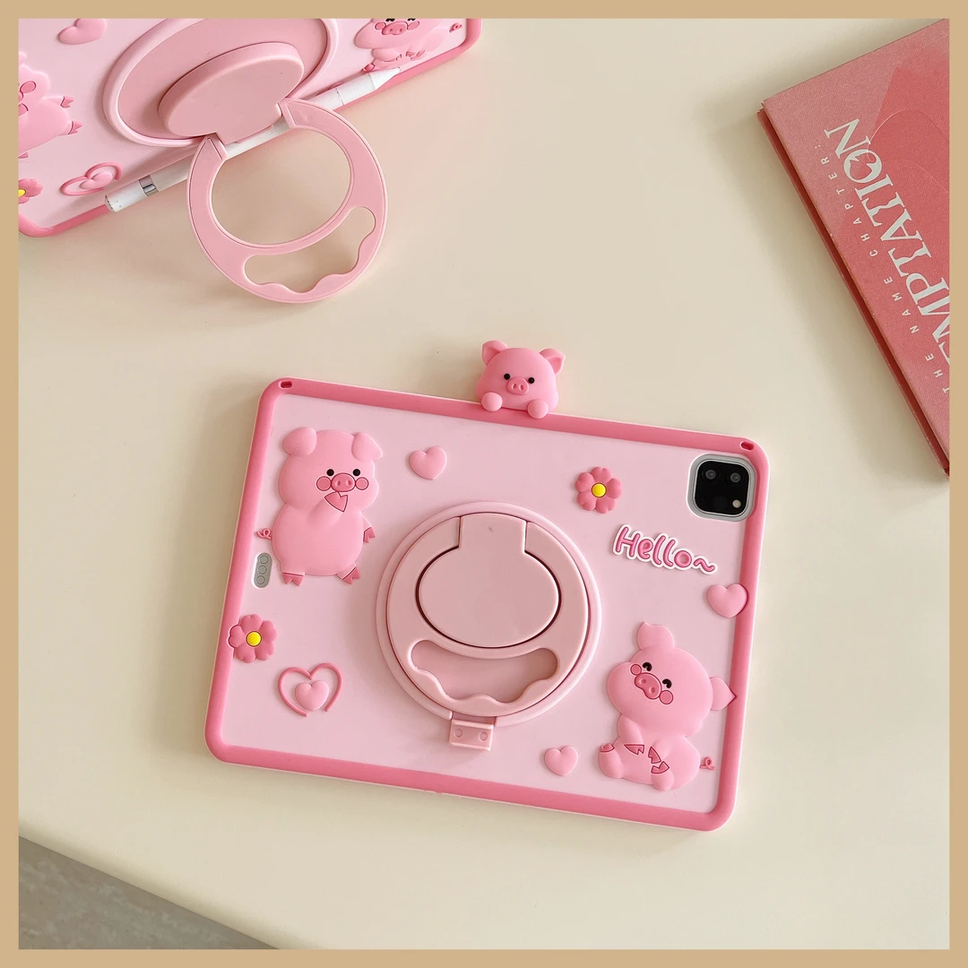 苹果ipad9保护套第十代适用mini5/6硅胶air4可爱pro11第三代全包