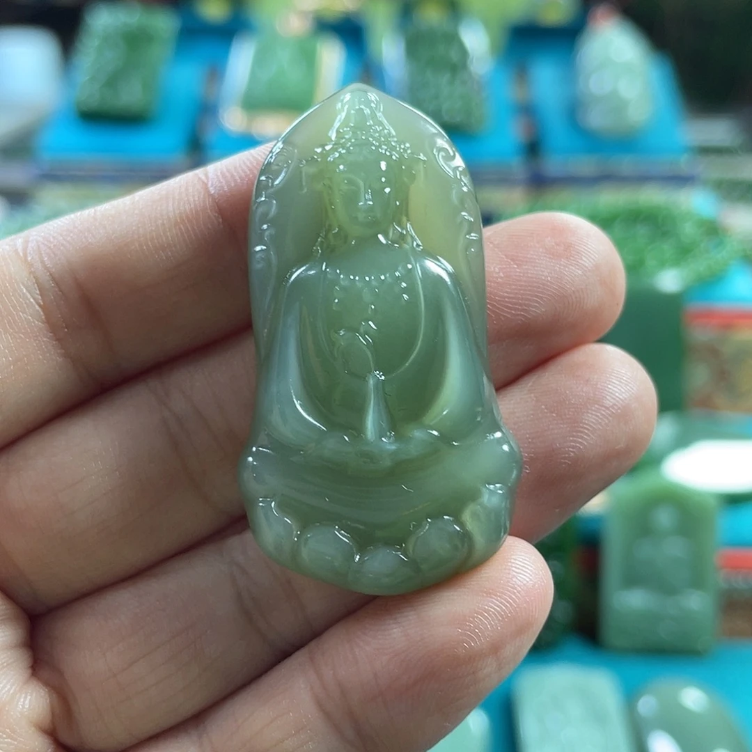 颈饰未镶嵌和田玉