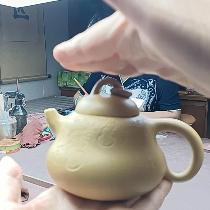 紫砂茶案咖**味闪刻绘葫芦79