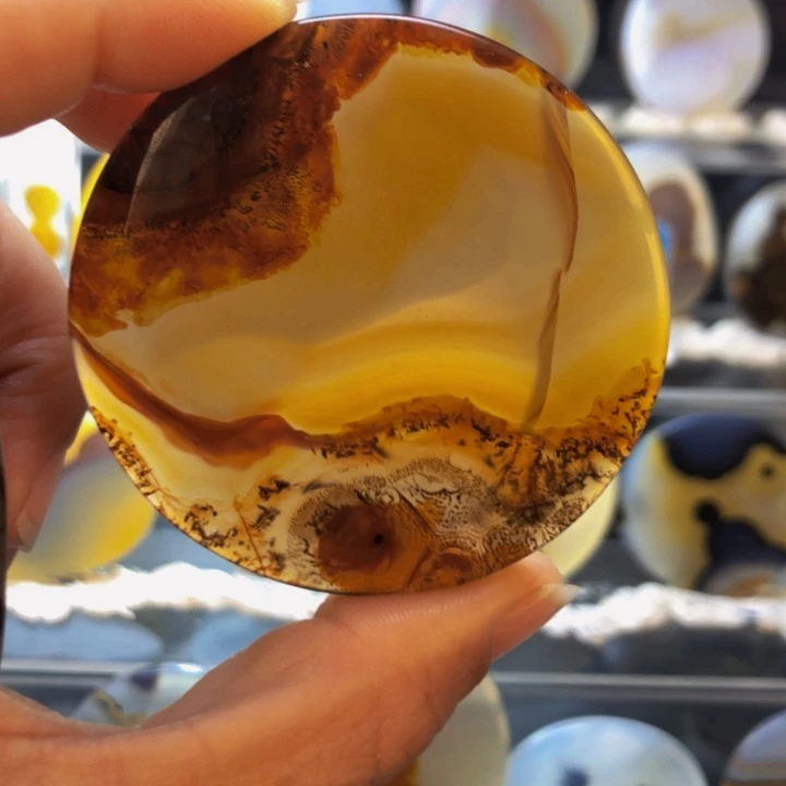 合金玛瑙/玉髓珠宝奇石155