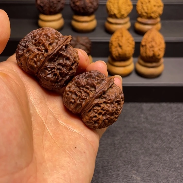 吊坠文玩核桃F缠山元宝39