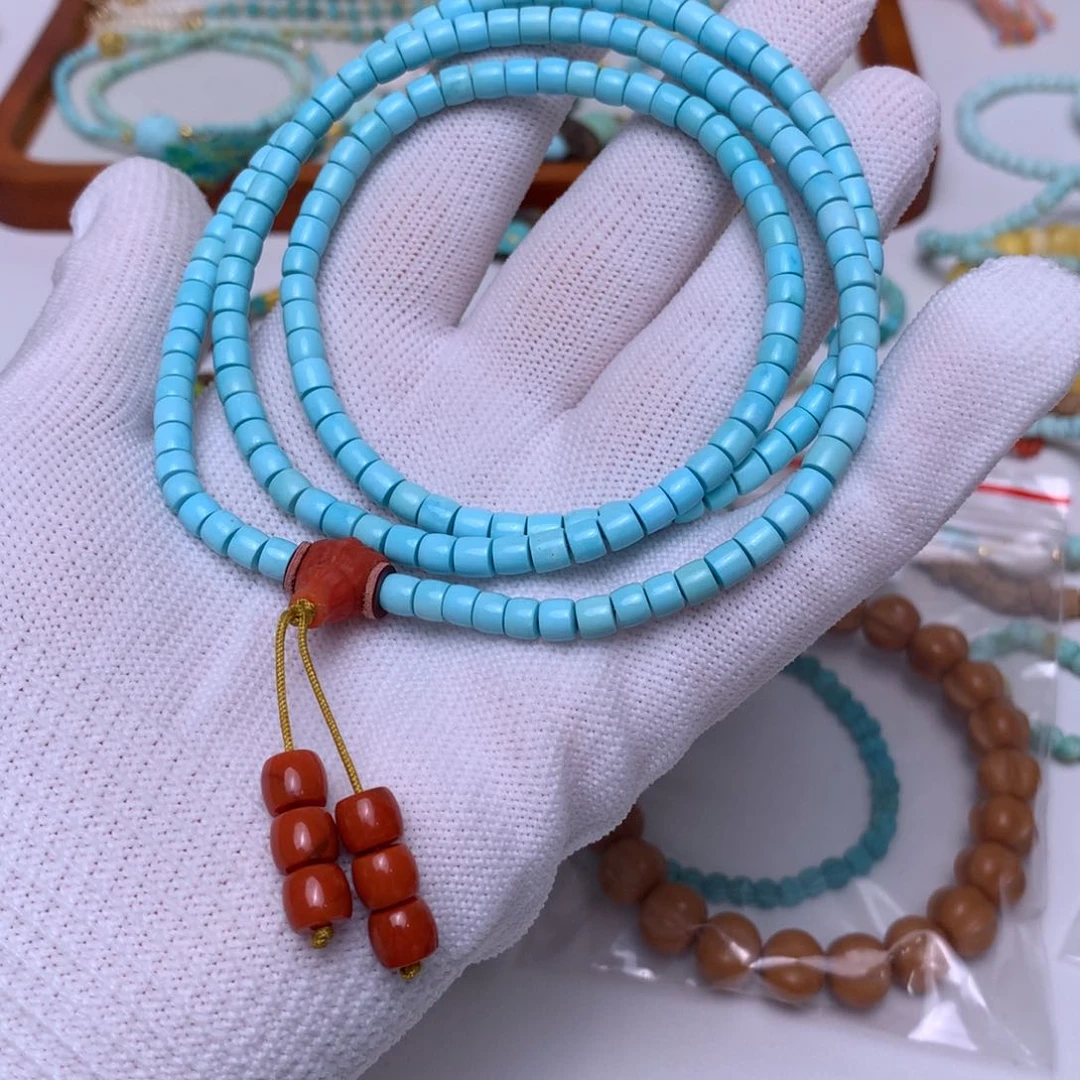 绿松石手链未镶嵌乖*