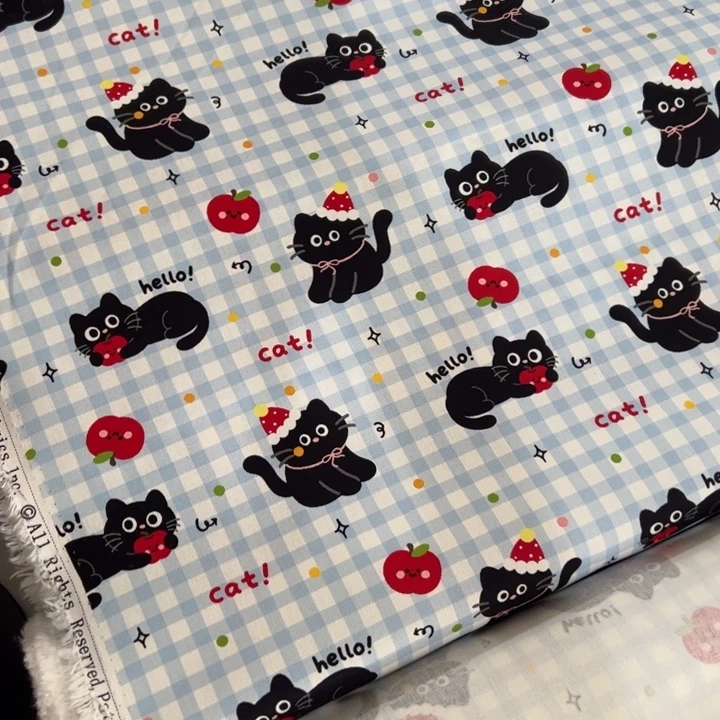 棉一米价纯棉8安帆布1.5宽果子布艺c