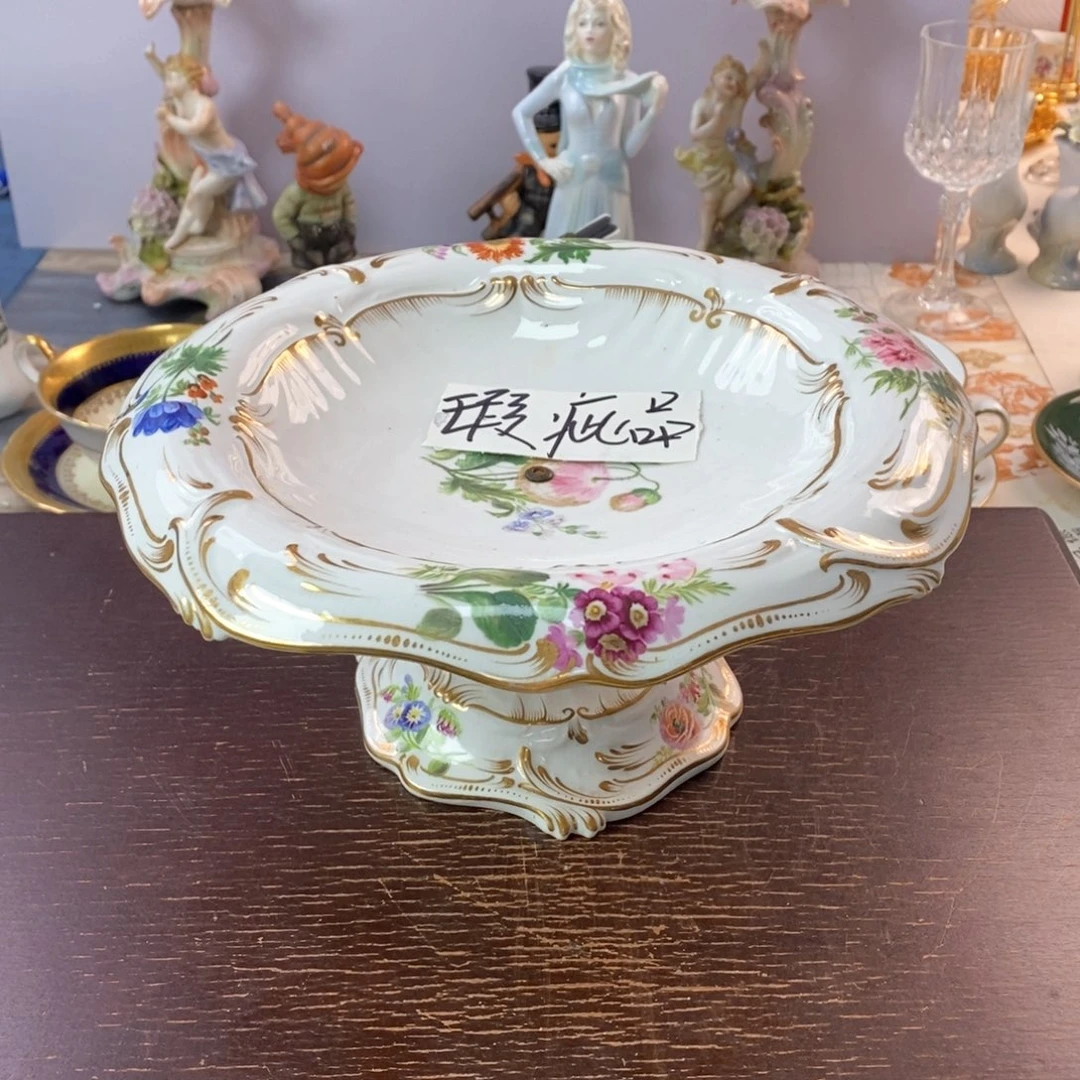 瑕疵手绘欧洲瓷器水晶瓷器
