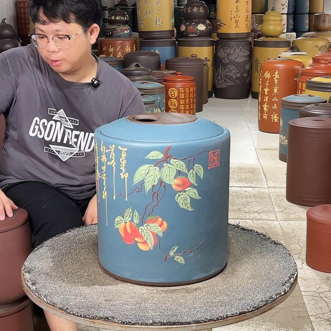 紫砂茶叶罐茶叶罐