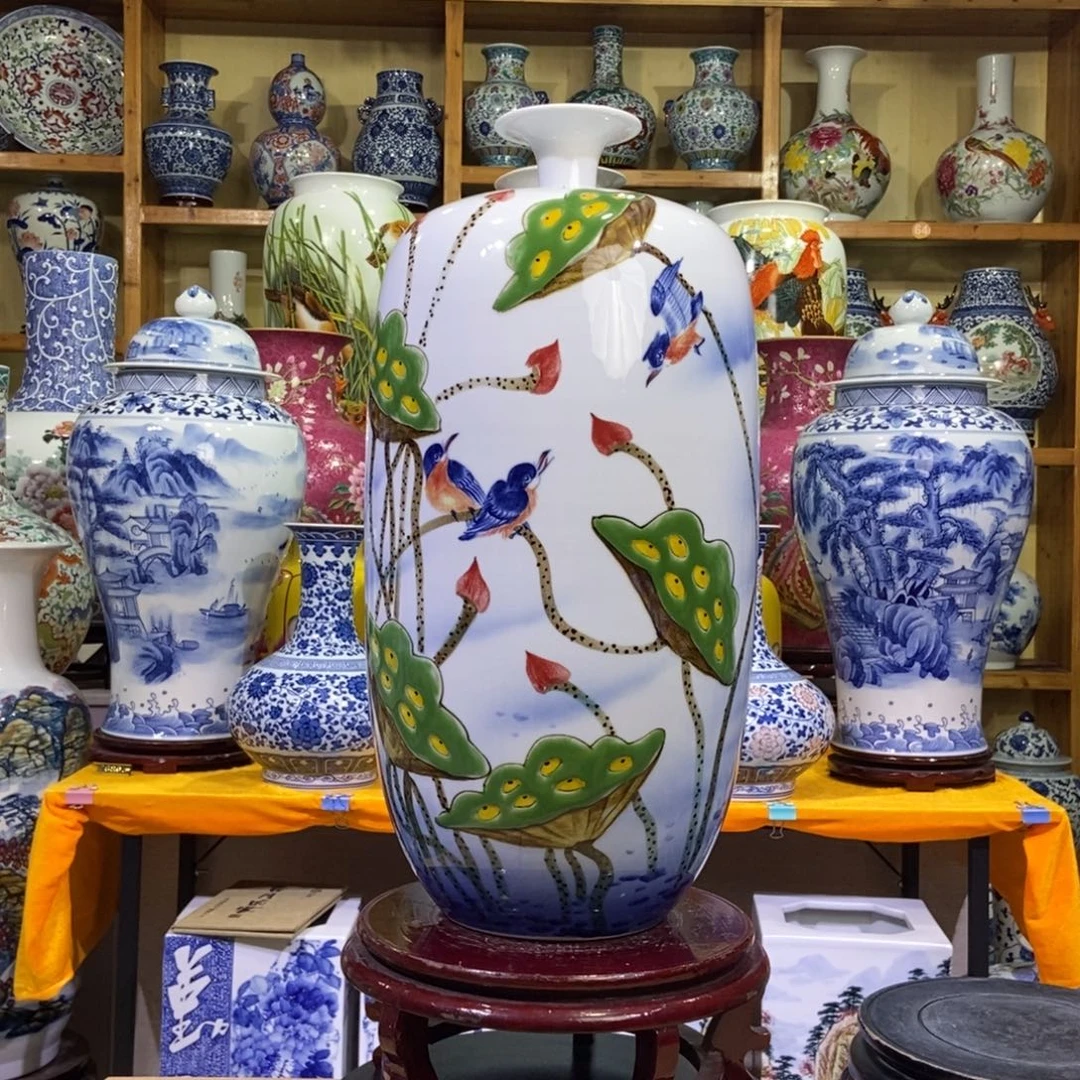 景德镇陶瓷花瓶摆件