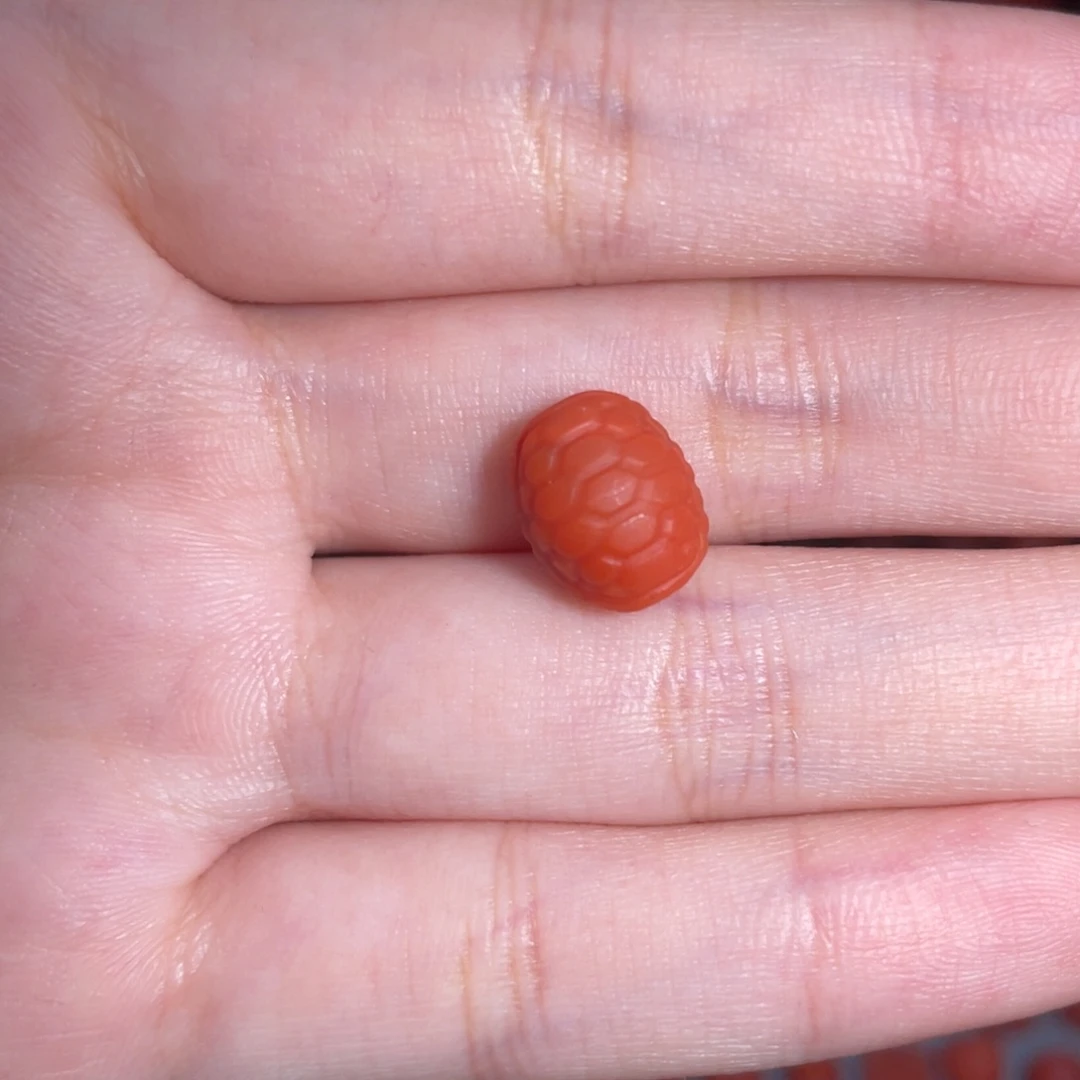 未镶嵌富甲天下9mm+南红玛瑙