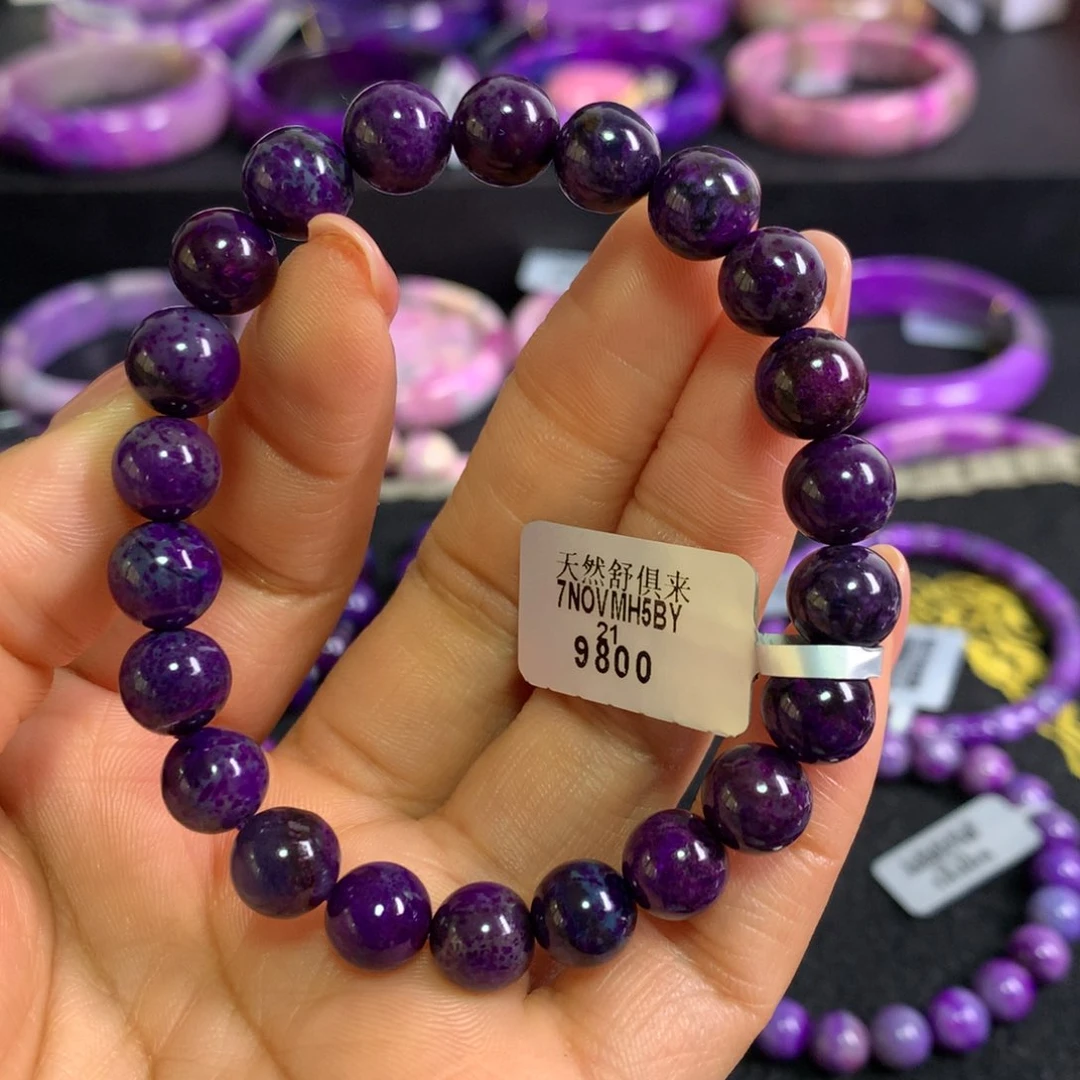 苏纪石（舒俱来）未镶嵌樱花手串